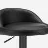 Svart hög barstol modern design kök bar Baltimora Black Edition Rabatter