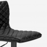 Hög barstol svart modern design kök bar Denver Black Edition Rabatter