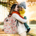Mammas ryggsäck multifunktionell väska för att byta nyfödda barn nappflaskor fickor Ready Pris