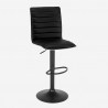 Svart svängbar barstol modern design bar kök Detroit Black Edition Kampanj