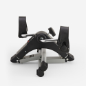 Hopfällbar mini träningscykel pedaltränare för armar och ben rehabilitering med display Ostrich Rea