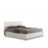 Dubbelsäng med förvaring 160x190cm vit design sänggavel Demas Erbjudande