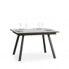 Utdragbart matbord 90x120-180cm modern design Mirhi Marble Erbjudande