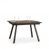 Utdragbart matbord i trä kök 90x120-180cm design Mirhi Noix Erbjudande