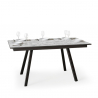 Utdragbart matbord 90x160-220cm modern design Mirhi Long Marble Erbjudande