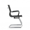Modern design ergonomisk kontorsstol med slädben Kog V Rabatter