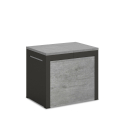 Utdragbar bänk 55x40-305cm kök matsal ingång Walk Concrete Erbjudande