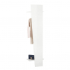 Väggmonterad klädhängare modern design rum entré glänsande vit Vega Hang Erbjudande
