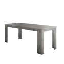 Utdragbart matbord 160-210x90cm modern grå design Jesi Bronx Erbjudande