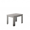 Modern design utdragbart hopfällbart matbord 90-180x90cm Jesi Raw Försäljning