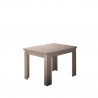 Utdragbart hopfällbart matbord i trä 90-180x90cm Jesi One Försäljning