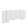 Skänk modern design sideboard 210cm 6 dörrar vardagsrum Pillon Fabrik Erbjudande