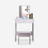 Sminkstation toalettbord med spegel och låda sovrum Dalila Försäljning