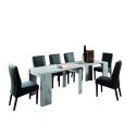 Bord konsolbord med förlängning 79x54-252cm vardagsrum matsal betonggrå Margaret Erbjudande