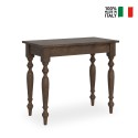 Utdragbart konsolbord 90x48-308cm matbord i trä Romagna Noix Erbjudande