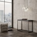 Utdragbart konsolbord 90x45-90cm grått Nordica Libra Concrete Kampanj