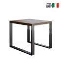 Utdragbart matsal köksbord 90x90-180cm Tecno Libra Noix Försäljning