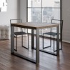 Utdragbart matsal köksbord 90x90-180cm Tecno Libra Noix Kampanj
