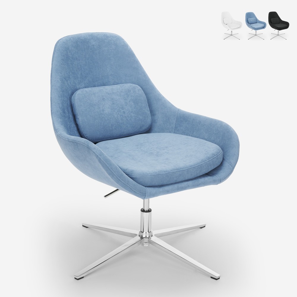 Snurrfåtölj vridbar stol vardagsrum modern design justerbar Fryze