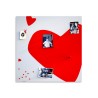 Magnetisk väggmonterad tavla design hjärta dekorativ Heart Rea