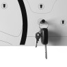 Väggklocka magnetisk tavla nyckelhållare modern design Cinquino Katalog