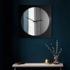 Väggklocka med rund spegel och ram modern design Narciso Katalog