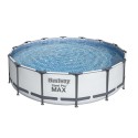 Ovanmark Pool Bestway 56950 Rund Steel Pro Max 427x107cm Erbjudande