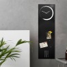 Vertikal väggklocka magnettavla kalender design S-Enso Försäljning