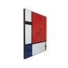Modern design väggklocka magnetisk tavla Mondrian Big Rea