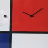 Modern design väggklocka magnetisk tavla Mondrian Big Rabatter
