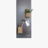 Vertikal väggklocka magnetisk tavla Post It Industrial Katalog