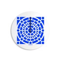 Väggklocka design rund modern färgglad Azulejo C Erbjudande