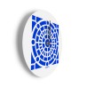 Väggklocka design rund modern färgglad Azulejo C Rea