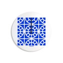 Väggklocka design rund färgglad modern Azulejo D Erbjudande