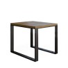 Utdragbart matbord i trä 90x90-180cm kök Tecno Libra Oak Erbjudande