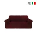 Sofföverdrag för 2-sitsig soffa med armstöd i stretchmaterial Fancy Modell