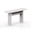 Utdragbart konsolbord skrivbord vitt trä 120x35-70cm Oplà Erbjudande