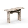 Utdragbart konsolbord skrivbord 120x35-70cm vintage trä Oplà Rea