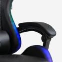 Spelstol LED massage fällbar ergonomisk stol  The Horde Plus 