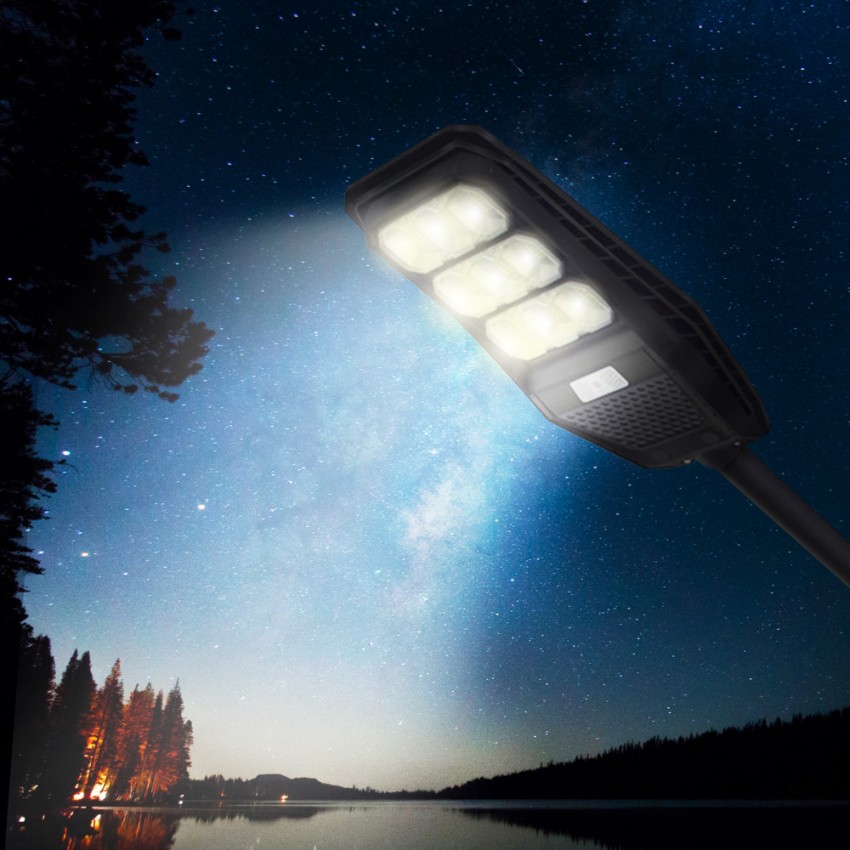 Gatlykta med solcell LED 100W med rörelsesensor Solis M Kampanj Gatlykta med solcell LED 100W med rörelsesensor Solis M Kampanj