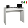 Skrivbord Rektangulär Design med Vit Låda för Kontor och Studio 100x40cm Sidus Försäljning